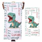 Lifemaison Personalised Beach Towel Custom Bath Towels With Name,Quick Dry,Sand-free,Lightweight,Microfibre Customised Large Beach Towel For Adults Kids Bath Beach,Summer,Fitness,Swimming,Dinosaur