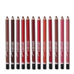 FLENGO; MADE FOR YOU Super Bold Matt Lip Liner | Long-lasting |Matte Finish | Non-drying | Prevents Lip Color From Bleeding &Feat Hering |Multi-color Set-12