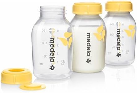 Medela Breastmilk Storage & Collection Bottles, BPA Free, 150ml, Pack of 3