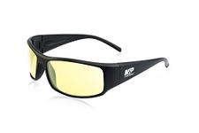 Smith & Wesson M&P Thunderbolt Full Frame Shooting Glasses with Impact Resistance and Anti-Fog Lenses for Shooting, Working and Everyday Use