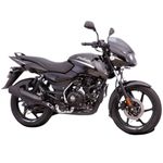 Bajaj Pulsar 125 Neon Disc Motorbike/Motorcycle | Ebony Black With Platinum Silver Decals booking for Ex-Showroom