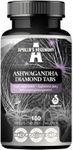 Ashwagandha Extract 568 mg per Tablet, 100 Vegan Tablets, 400 Servings per Package, Withania somnifera extract contains 7% withanolides, Support memory and concentration, by Apollo's Hegemony