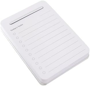 Mayurki Unstoppable Tasks – 31 Blank Daily To-Do Cards with Aluminum Desk Card Holder, Minimalist Office Productivity To-Do Cards, Modern Desk Gift for Teams, Managers & Students (Silver)