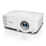 BenQ MH733 1080p Full HD High Brightness 4000 ANSI Lumen Projector with USB Reader for PC-Less Presentations for Home and Office Meeting Rooms, White