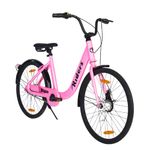 RIDERS Vogue 24" Classic Mountain Cycle Without Gear | Ideal for Women | Glossy Pink | Age: 14+ Years l