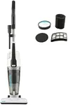 Simplicity S60 Spiffy Corded Stick Vacuum and HEPA Filter Media Set Bundle, Bagless Vacuum for Hardwood Floors, Tile Floors, and Other Hard Floors