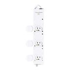 CyberPower MPV615P Medical-Grade Power Strip, 100-125V/15A, 6 Outlets, 15 Foot Power Cord, White