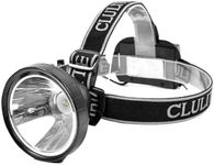 Clulite Super Spot Lite Rechargeable Head Torch, Black, One Size hl13