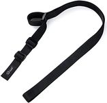 CVLIFE Rifle Sling with Quick Adjust Loop 1.25" Wide Tube Webbing Two Point Sling for Outdoor Sports Black