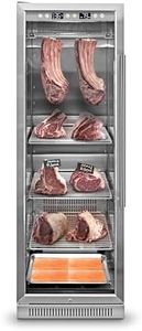 Cobalance Dry Aging Fridge for Steaks, Dry Age Freezer for Ribeye, Chicken, Ham&Salami up to 286 lbs, Home Meat Ager Refrigerator, Meat Aging Fridge, Tender Aged Beef and Game in 21-46 Days