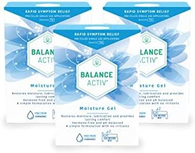 Balance Activ Vaginal Moisturiser, Menopause Moisture Gel, Long-Lasting, Fast Relief from Vaginal Dryness and Discomfort, Vaginal Dryness Treatment, 7 Easy to Use Gel Applicators, 3 Pack