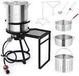 ROVSUN 30QT Turkey Fryer & 10QT Fis