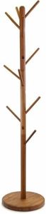 Manada Teak Coat Stand with Round Base