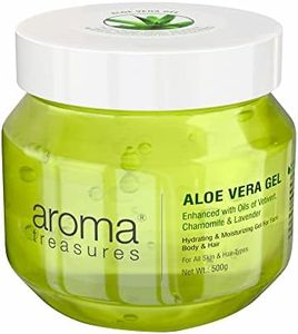 Aroma Treasures aloe vera gel for face, skin, body & hair | Paraben free aloevera gel for glowing skin suitable for men & women - 500 g