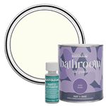 Rust-Oleum White Water-Resistant Bathroom Tile Paint in Satin Finish - Antique White 750ml