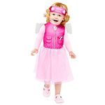 amscan (PKT) (9909103) Child Girls Skye Baby Costume (2-3yr) - Paw Patrol