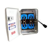 SELVO 32 Amps 240 Volts Offload Double Pole Changeover Switch