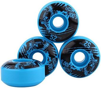 52mm x 30mm 4 pcs/Set Skateboard Wheels Outdoor Classic PU Longboard Wheels Replacement Kit (Blue)