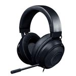 Razer Kraken Gaming Headset: Lightweight Aluminum Frame - Retractable Noise Isolating Microphone - For PC, PS4, PS5, Switch, Xbox One, Xbox Series X & S, Mobile - 3.5 mm Headphone Jack - Black