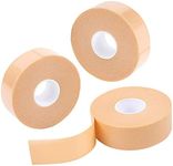 3 Rolls Moleskin Tape Roll Moleskin Blisters Padding, Moleskin Padding for Shoes, Moleskin Tape for Toes Feet Blisters Prevention