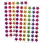 1620 Holographic Rainbow Star Stickers for Kids Reward, Behavior Chart, Student Planner and School Classroom Teacher Supplies, 0.6" Diameter