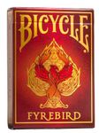 Bicycle Fyrebird Playing Cards - 1 Deck, Air Cushion Finish, Professional, Superb Handling & Durability, Great Gift For Card Collectors