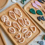 3D Origins | Polymer Clay Cutters |Summer Clay Cutter | Clay Cutter | Jewelry Making | Handmade Earrings Tools| Custom Clay Cutter | 13 Piece Clay Cutter Set | Color May Vary |