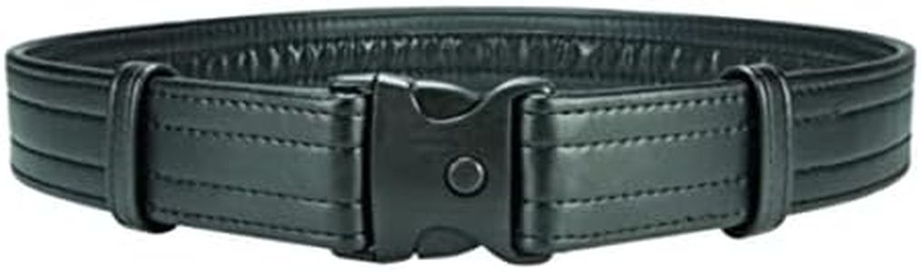 Hero's Pride 2in Duty Belt w/Hook, AirTek, Plain, Sizes 34-40, Black, L 1228PH-L-40
