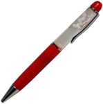 Sikyby Egg Pen 3D Floater Floating Will Be Moved Funny Pens For Adults Him Her Unique Gift Boy Girl Friend Women Wife Husband (Red)