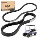 10L0L Golf Cart Clutch Drive & Starter Belts Kit for EZGO TXT, Medalist, Workhorse 1994-up with 295/350cc 4 Cycle Gas Engines, OEM# 72054G01 26414G01 72025G01 26414G01 630587