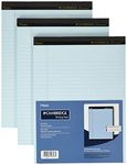 Cambridge 59806 Limited Perforated Colored Pads, 8.5x11-Inch, Wide Ruled, 3 Pack, Blue