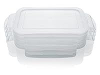 Replacement Snap Locking Lids For Otis Classic Glass Meal Prep Food Storage Container 28oz Size - 4pc Lids