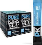 Pure Kick Alkaline Singles to Go! Powdered Drink Mix, Unsweetened and Unflavored, Includes 12 Boxes with 6 Packets in each Box, 72 Total Packets