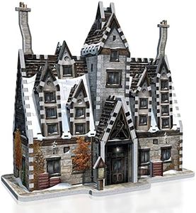 Wrebbit 3D Hp: Hogsmeade Three Broomsticks 3D 395 Pieces Jigsaw Puzzle