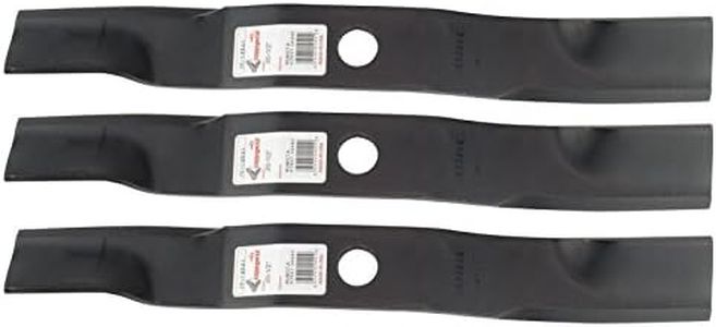 3 Rotary Mower Blades Fit Kubota Models ZD ZG KOHLER ZD1F-60P ZD21 ZD25 Replaces K5647-34330 3 Blades For 60 Deck