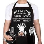 Briteree Funny Aprons for Women wit