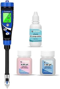 UIUZMAR Soil pH Meter Digital Soil pH Tester for House Plant Soil pH Measure for Coco Soil and Nutrient Solution Lawn Soil Test Kit for Garden, Indoor Greenhouse, Farming, and Outdoor Plants