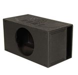 Q Power QBOMB15VL Single Single 15-Inch Side Vented Speaker Box with Durable Bed Liner Spray