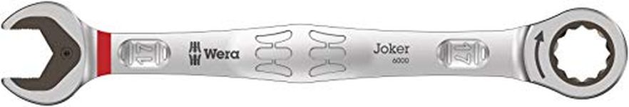 Wera Joker Combination Ratchet Spanner, 17 mm, 05073277001