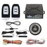 EASYGUARD EC003-1 PKE Passive Keyless Entry Car Alarm System Push Button Start Remote Start Starter DC12V