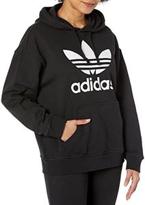 adidas Originals Women's Trefoil Hoodie, Black, Small