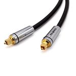 AKORD 1 m Gold Plated High Resolution Professional Digital Optical Audio Cable