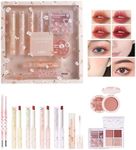 LAMUSELAND All in One Makeup Kit, 11-Piece Women Complete Makeup Kit, a Must-Have Gift Set for Beginners or Professional Makeup Sets Beginners. (V102A)