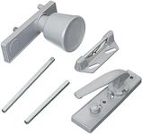 Stanley Hardware Stanley Standard Duty Door Knob Latch, Aluminum, Coated, 11-1433