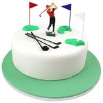 Golf Flag For Cake Topper