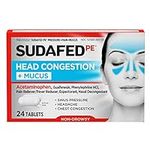 Sudafed PE Head Congestion + Mucus 