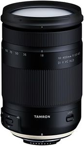 TAMRON B028 Ultra-Telephoto 18-400mm 3.5-6.3 Di II VC HLD Lense for Nikon Camera, Black (TM-B028N)