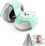 YomauiYee Baby Earmuffs,Bear Infant Headphones Noise Cancelling Infant Ear Protection with Adjustable Headband Baby Sound Proof Headphones,Baby Travel Essentials for Travel/Sleep/Plane/Noisy Event