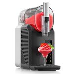 Slush Machine, 15-Minutes RapidChill Technology Slushy Machine for home, 2L Drink & Slushie Maker with 6 Preset Programs Frozen Margaritas, Milkshakes, Frappés, and More