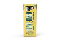 Better Bet Mango Vegan Millet Beverage 4L (20 X 200 ML) | Plant Based | Lactose Free | No Added Preservatives | No Cholesterol | No Trans Fat